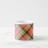 Expresso Tasse de café express de plaid de ressort (Devant)