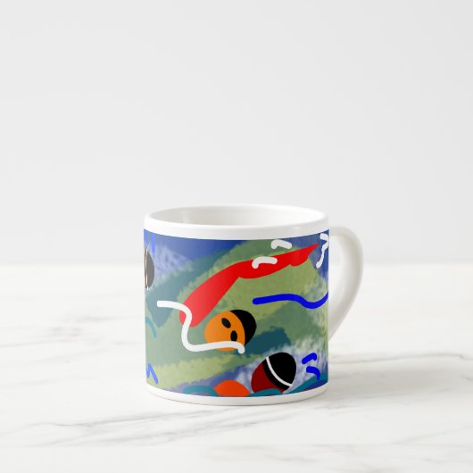 Expresso Tasse de café express d'eau libre (Devant droit)