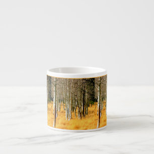 Expresso tasse de café express en bois de tremble