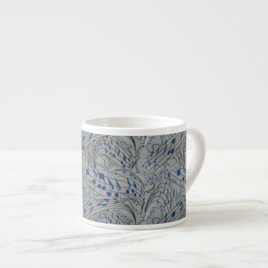 EXPRESSO TASSE DE LA MUSIQUE NOTES-ESPRESSO (Devant droit)