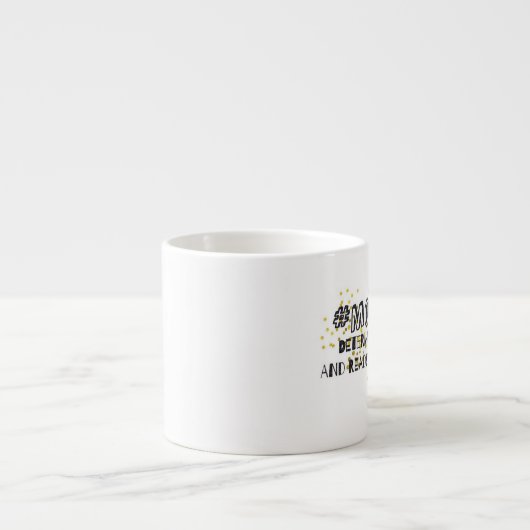 Expresso Tasse de motivation de lundi (Devant)