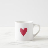 Expresso Tasse de Noël du coeur de l'ours blanc (Droite)