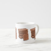 Expresso Tasse de spécialité de biscuit de Bourbon (Devant droit)