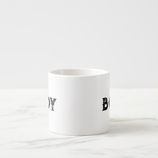 Expresso Tasse de spécialité de style Espresso nom de garço (Devant)