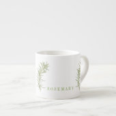 EXPRESSO TASSE D'ESPRESSO AU ROMARIN FRAIS (Devant droit)