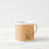 Expresso Tasse d'espresso Café Paris (Devant droit)