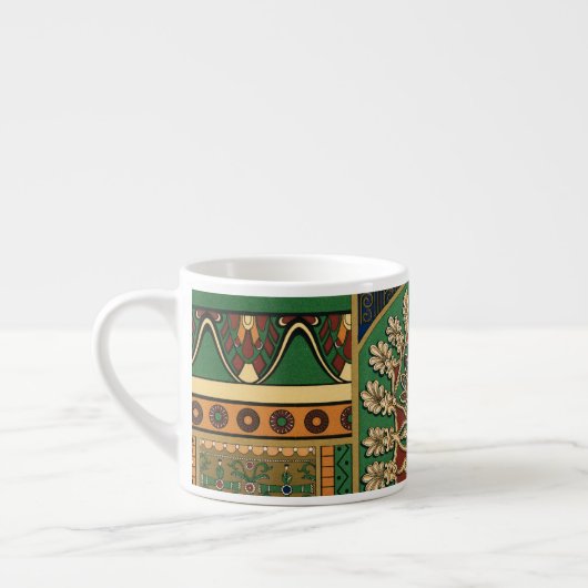 Expresso Tasse d'espresso motif rétro (Gauche)