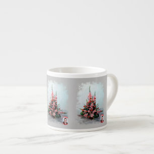 Expresso Tasse d'espresso nature morte de fleurs