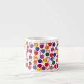Expresso Tasse d'espressotasse de Jumbo avec des points et  (Devant)