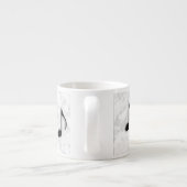 Expresso Tasse espresso Notes de Musique (Dos)