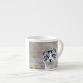 Expresso tasse espresso Photo chat animal de compagnie. (Devant droit)