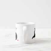Expresso Tasse jumbo-espresso, 170 ml, chats (Dos)