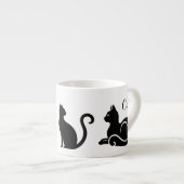 Expresso Tasse jumbo-espresso, 170 ml, chats (Devant droit)