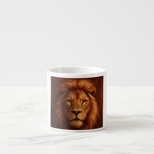 Expresso Tasse Lion Courage & Foi (Devant)