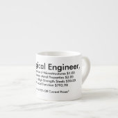 Expresso Tasse métallurgique d'ingénierie (Devant droit)