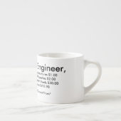 Expresso Tasse métallurgique d'ingénierie (Droite)