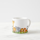 Expresso Tasse mignonne de café express d'animaux de bébé (Devant droit)