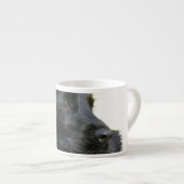 Expresso Tasse noire de spécialité de chien de cocker (Devant droit)