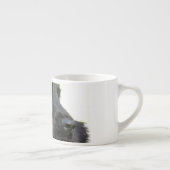 Expresso Tasse noire de spécialité de chien de cocker (Droite)