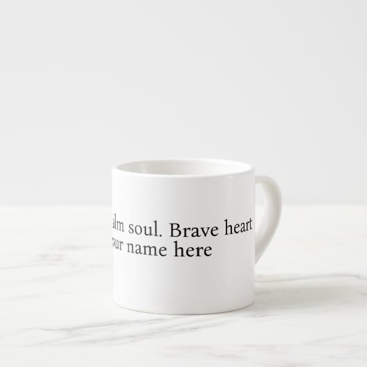 Expresso Tasse spéciale (Devant droit)