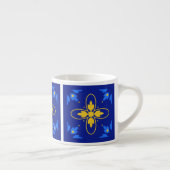 Expresso Tasse Spéciale - Bleu & Jaune (Droite)