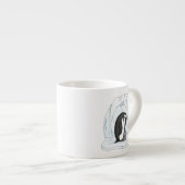 Expresso Tasse spéciale Davin et Annie les manchots (Devant droit)
