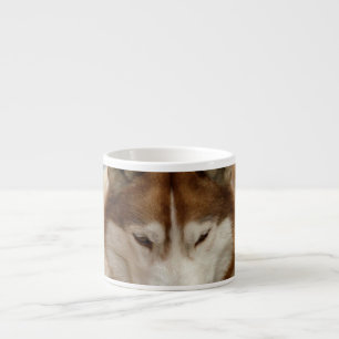 Expresso Tasse spéciale Husky Brun