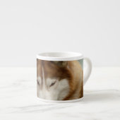 Expresso Tasse spéciale Husky Brun (Devant droit)
