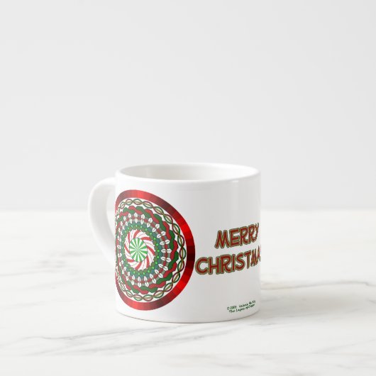 Expresso Tasse Spéciale Les Couleurs de Noël (Devant gauche)