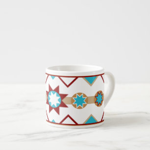 Expresso Tasse spéciale motif amérindien