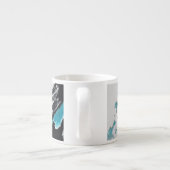 Expresso Tasse vague abstraite. Anetka. (Dos)