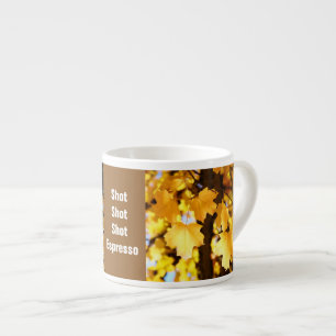 Expresso Tirage Tirage Tasse Espresso personnalisée Feuille