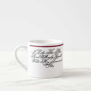 Expresso Une tasse à espresso - Une citation de Shakespeare