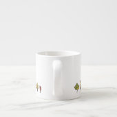 Expresso une tasse de feuille (Dos)