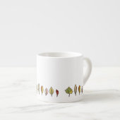 Expresso une tasse de feuille (Devant droit)