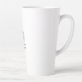 Expresso Yourself – Funny Smiling Coffee Tee Latte Mok (Rechts)