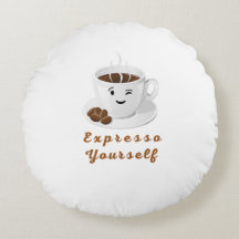 Expresso Yourself – Funny Smiling Coffee Tee