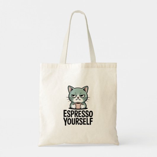 Expresso Yourself  Tote Bag (Achterkant)