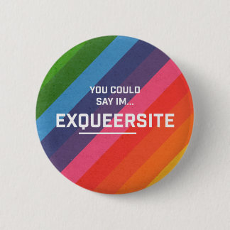 Exqueersite Ronde Button 5,7 Cm