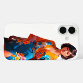 Exquise Floral Blossom iPhone 16 Coque (Verso (horizontal))