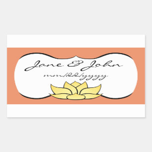 Exquise Lotus in Sun Kast Sticker