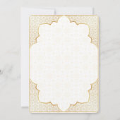 Exquise Peacock Thème Faire-part de mariage (Dos)