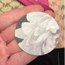 Exquise Peony Black en White