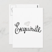 Exquise.png Briefkaart (Voorkant / Achterkant)