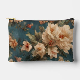 Exquise witte en weelderige koraalrode bloemen Etui