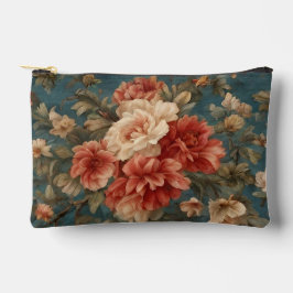 Exquise witte en weelderige koraalrode bloemen Etui