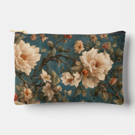 Exquise witte en weelderige koraalrode bloemen Etui