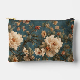 Exquise witte en weelderige koraalrode bloemen Etui