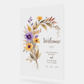 Exquisite Cherish Purple & Yellow Floral Bouquet (Angle)