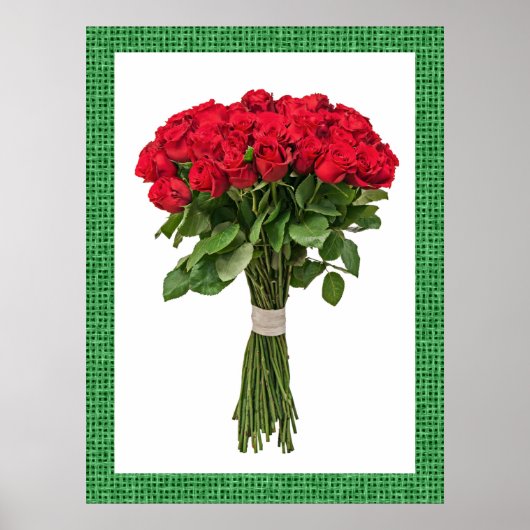Exquisite Flowers Poster - SRF (Voorkant)